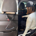 ZipSeven Car Handle 1 Piece Portable Automotive Handle Assistance Mobility Aid Adjustable Auto Assist Grab Bar Vehicle Seat Transfer Handles Handicapped Accessories for Able Elder - Black