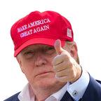 Aahs Donald Trump Decals Car Stickers Funny Window Peel Off Political (Trump Red Hat)