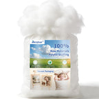 Jecqbor 10lbs/160oz Soft Polyfill Stuffing, Fluffy Pillow Stuffing Filling for Pillow, Couch Cushion, Cloud Project, Stuffed Animal, Craft, Clean Polyester Fiberfill for Crochet, Pet Bed, Plushies