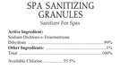 SpaChoice 2-Pounds 2-Pack Premium Spa Sanitizing Granules, Spa Chlorine Granules for Hot Tub, Made in USA