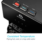 Avalon Bottom Loading Water Cooler Water Dispenser with BioGuard- 3 Temperature Settings - Hot, Cold & Room Water, Durable Stainless Steel Construction, Anti-Microbial Coating- UL Listed