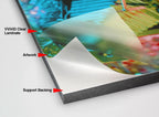 VViViD Clear Art-Safe Adhesive UV Lamination Vinyl 12 Inches x 15 Feet Roll for Die-Cutters and Vinyl Plotters