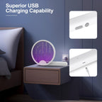 iHave Electric Fly Swatter, 2-in-1 Bug Zapper for Home Indoor and Outdoor Use, Rechargeable Dual Modes Mosquito Zapper, Say Goodbye to Bugs in Your Bedroom, Kitchen, Backyard, Patio and Camping