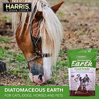 Harris Food Grade Diatomaceous Earth for Pets, for Cats, Dogs, Horses and Pets, 2lb