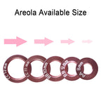3D Areola Tattoo Measurements Set for 3D Nipple Areola Tattoo Training Scale Areola Ruler