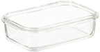 Glasslock RP519 Rectangle Oven Safe Food Glass Container, 400-ML (13-Ounce or 1½-Cups)