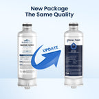 GLACIER FRESH DA97-17376B HAF-QIN Water Filter Replacement for Samsung HAF-QIN/EXP, DA97-08006C, RF23M8070SG, RF23M8070SR, RF23M8090SG, RF23M8090SR, RF23M8570SR, RF23M8590SG (3 Pack)