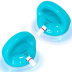 Shower Grab Bars, Safety Shower Grab Bars for Seniors, Drill-Free Shower Handle for Bathroom, Grab Bar for Elderly, Post-Surgery, Pregnant, Blue