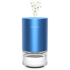 Airversa Waterless Diffuser for Essential Oil Nebulizer 𝟭𝟬𝟬𝗺𝗹 Capacity Battery Operated Aromatherapy Mini Scent Air Machine 1/2/3H/Continous 3 Mist Level 3 Lighting Effects(Scenta Sky Blue)
