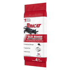 Tomcat Glue Boards with Immediate Grip Glue for Mice, Cockroaches, and Insects, Ready-to-Use, 8-Pack (32 Glue Boards)