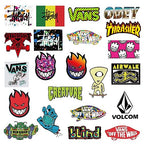 100 PCS Vinyl Random Skateboard Cool Stickers no Repeat Stickers Notebook Stickers Guitar Trolley case Stickers Waterproof car Graffiti Stickers The Teen Boys and Girls