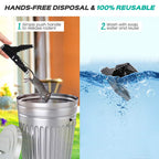 eXuby Large Powerful Rat Traps (10 Pack) - Kills Instantly with Powerful Steel Spring - Setup in Seconds - Wash & Reuse Over & Over - Hands Free Disposal - Rat Control Without Harmful Poisons or Chem
