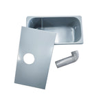 Grease Box for Restaurant Canopy Hood Exhaust Fan| Stainless Steel Hood Accessories for Restaurants | 3.74” Deep Drip Pan