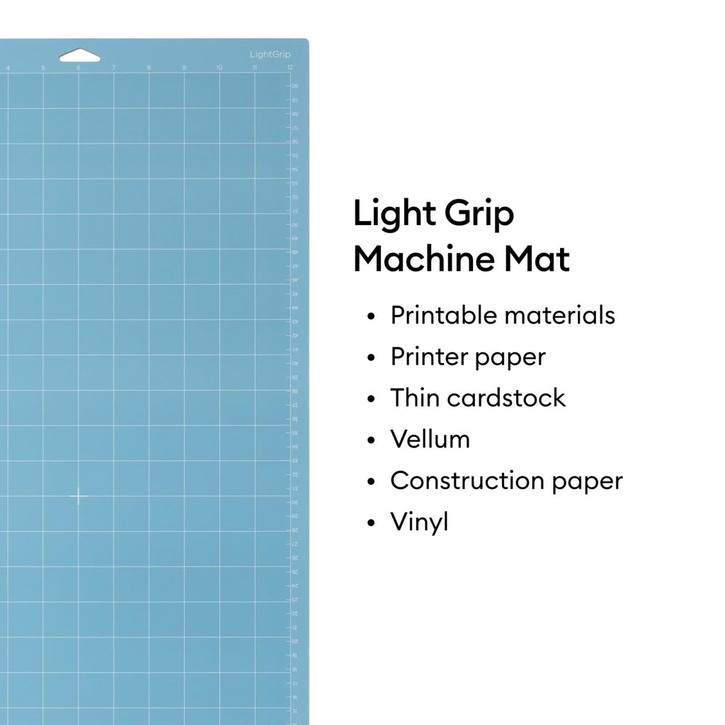Cricut Cutting Mat Variety Pack (4 Count, 12in x 24in) - for Explore & Maker Machines - Includes 2 StandardGrip, 1 LightGrip, 1 StrongGrip