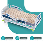 Safe Medic Alternating Air Pressure Mattress Pad, Bed Sore Prevention, with Quiet Pump Waterproof, Bedsore Mattress Relief, Hospital Mattress Top, Bubble Bed, colchón antiescaras para ancianos