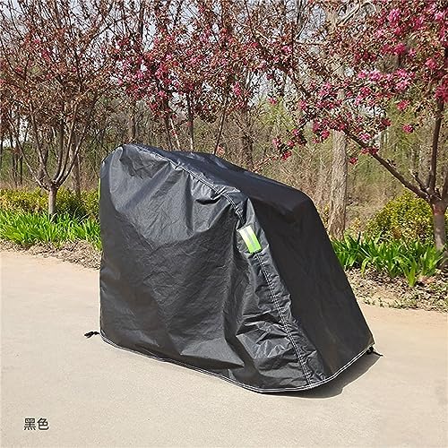 Wheelchair Cover Waterproof Thickened Velvet Lining,Outdoor Mobility Scooter Covers,Travel Storage Power Electric Wheelchair Accessories with Free Carrying Bag (Blue)