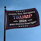 Donald Trump 2024 Flag - Take America Back Make America Great Again Jd Vance Fight Flag, 3x5ft, 3 Packs. Re-Elect Maga Trump Outdoor Indoor Decor