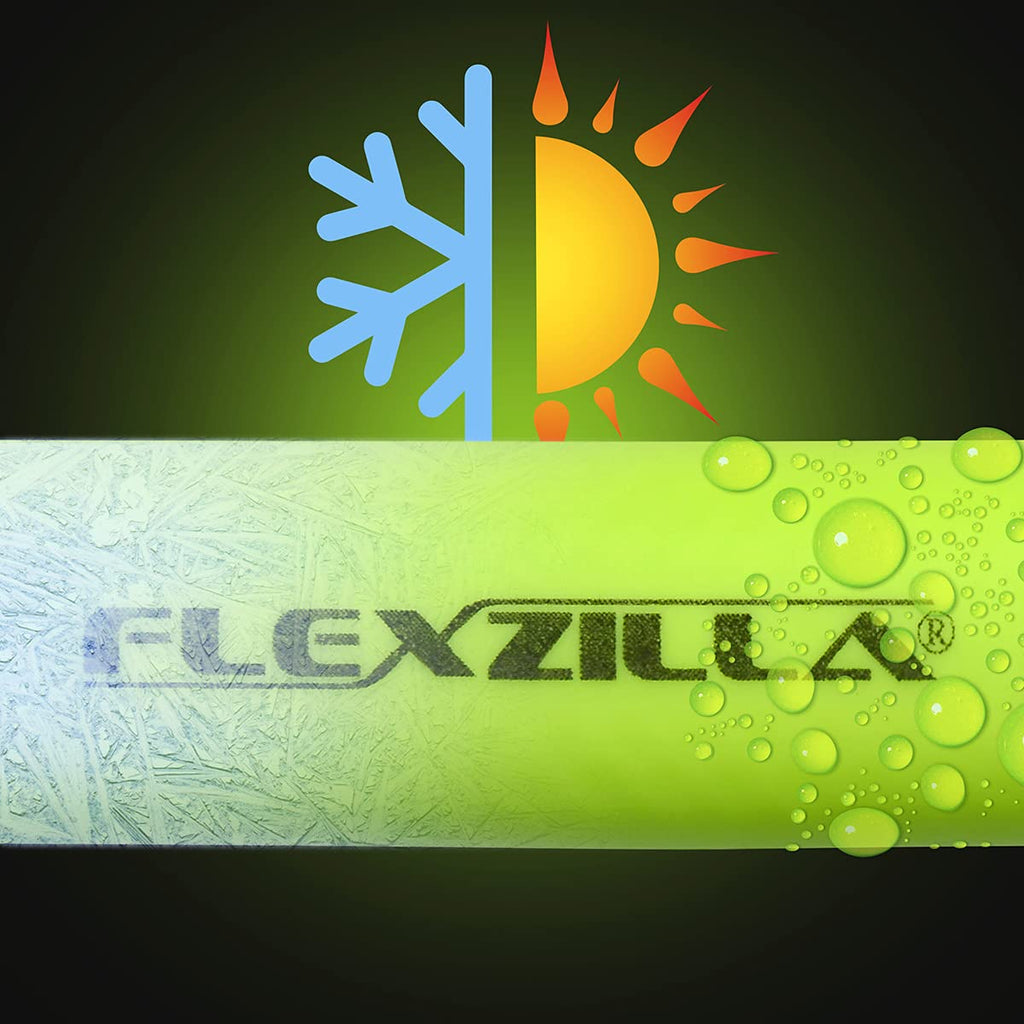 Flexzilla Air Compressor Hose, 3/8 in. x 50 ft., 1/4 in. MNPT Fittings, No-Kink, All Weather, Lightweight, Premium Hybrid Polymer, 300 PSI, ZillaGreen