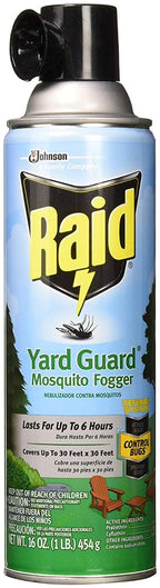 Raid Yard Guard Mosquito Fogger 16 Ounce (Pack of 2)
