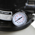 XtremepowerUS 13" Sand Filter with 3/4HP Pool Pump Digital Programmer Timer 2,640 GPH for Above Ground Swimming Pool Pump Set Up to 10,000 Gallons