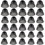 30 Pcs Dome Hearing Aid Silicone Hearing Aid Domes Hearing Aid Power Domes Medium Power Domes Small Close Domes Ear Tips Hearing Direct Domes Large Power Dome for Hearing Resound Accessories(Black)