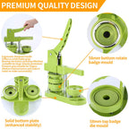 MK.Bear Button Maker Machine 58mm (2.25 in) Installation-Free, DIY Button Pin Maker Machine, Badge Punch Press with Free 100pcs Badge Supplies & Pictures & Circle Cutter & Magic Book
