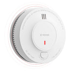 X-Sense Wireless Interconnected Smoke Detector Fire Alarm with Over 820 ft Transmission Range, SD19-W, 1-Pack