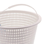 U.S. Pool Supply Swimming Pool Plastic Skimmer Replacement Basket (Set of 2) - Skimmer Basket for Inground Pool, Skim Filter Remove Leaves and Debris - 8" Top, 5.5" Bottom, 5" Deep - Not Weighted