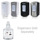 Gojo Clear & Mild Foam Handwash, EcoLogo Certified, 1200 mL Foam Hand Soap Refill LTX-12 Touch-Free Dispenser (Pack of 2) - 1911-02
