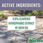 Natria Neem Oil Spray for Gardening - Ready-to-Use - Pest Control & Disease Control - Use for Houseplants and Home Gardens - 24 oz Bottle
