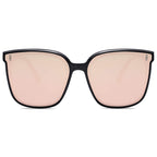 Sunglasses for Women Men Vintage Style Shades SJ2157,Black/Pink