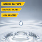 100% Silicone Treadmill Lubricant/Treadmill Lube, 16 Ounces Premium Silicone Oil for Treadmill Belt Lubrication, Easy to Apply Treadmill Belt Lubricant Oil, Suitable for Nearly All Type of Treadmills