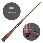 Leejec Floating Candles with Magic Wand Remote, Hanging Pillar LED Candles, Flickering Warm Light, Battery Operated 6pcs Flameless Candles, Halloween Christmas Classroom Windows Wedding Party Decor