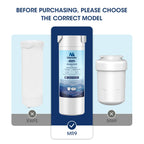 MARRIOTTO XWF Water Filter Replacement for GE XWF Refrigerator Water Filter, 3 Pack (Not XWFE)