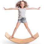Balance Board Kids, 35 Inches Wobble Board for Kids Toddlers, Open Ended Montessori Waldorf Learning Toy, Gifts for 3 4 5 6 7 8 Year Old Boys Girls Kids Birthday & Christmas Stocking Stuffers