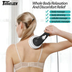 Cellulite Massager,Body Sculpting Machine for Stomach Fat,Handheld Cellulite Remover for Sculpt Belly,Thigh,Butt,Vibrating Massager for Deep Tissue & Lymphatic Drainage,Suitable for Women Man at Home