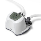 Intex Krystal Clear Saltwater Pool Chlorine System for Above Ground Pools up to 15,000 Gallons, Pool Cleaner with Automatic Timer and Self Cleaning
