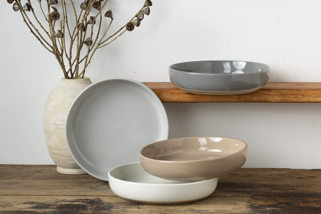 famiware Milkyway 33 oz Bowl Set, Pasta Bowls Set of 4, Salad Bowls Perfect for Your Friend for Housewarming, Thanksgiving, Christmas, Multicolor