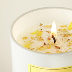 AOOVOO Vanilla Candles - Scented Candles with Crystals Inside, 10oz Natural Soy Wax Candles for Home Scented 60H Burn, Candle Gift for Women and Men, Birthday Mothers Day Gift