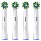 Oral-B CrossAction Electric Toothbrush Replacement Brush Heads Refill, 4ct (Packaging may vary)