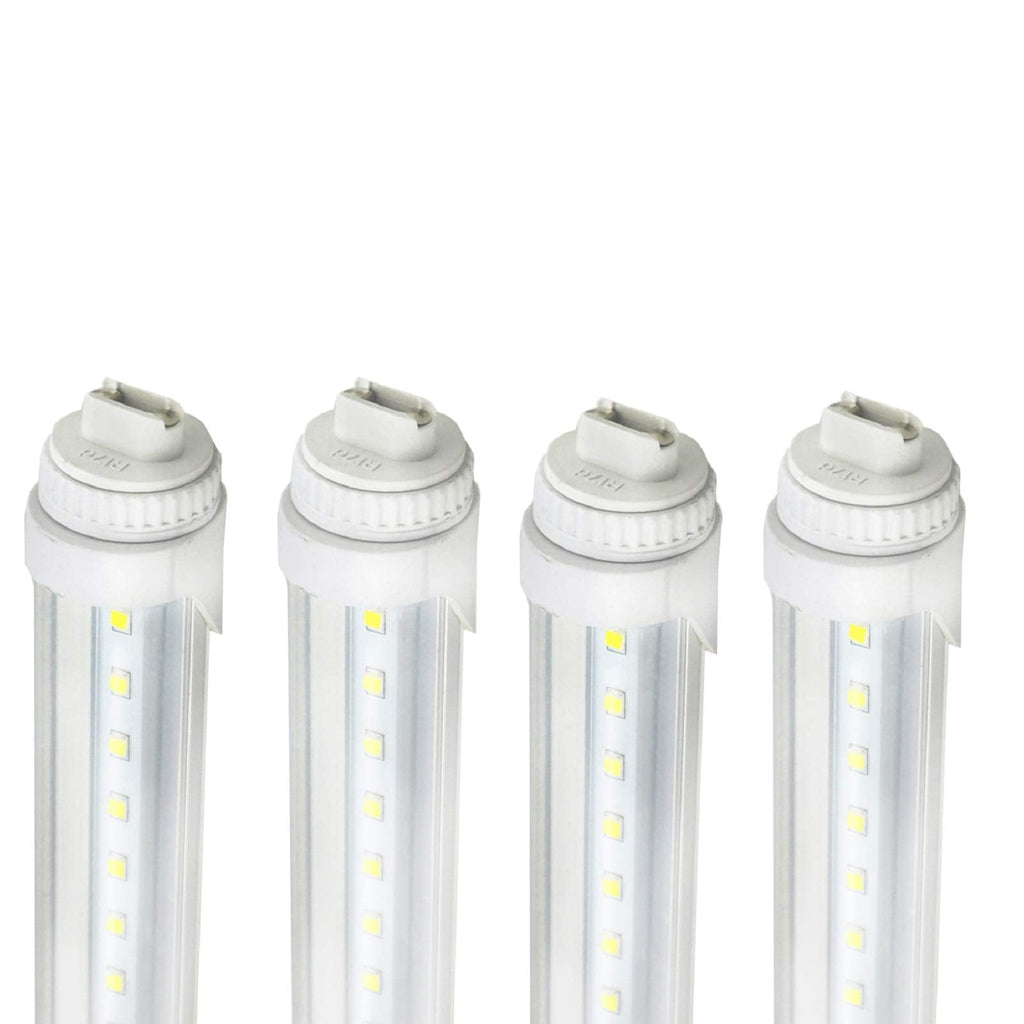 WYZM 4PCS F72T12/cw/ho LED Replacement 6ft,R17D 6 Feet 30Watt Fluorescent Replacement for F72T12/CW/HO (4-Pack White)