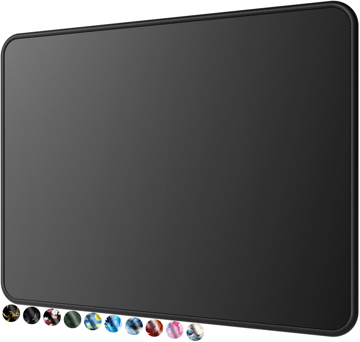 Essential Office & Gaming Mouse Pad, 30% Larger, 8.5” x 11” in, Black