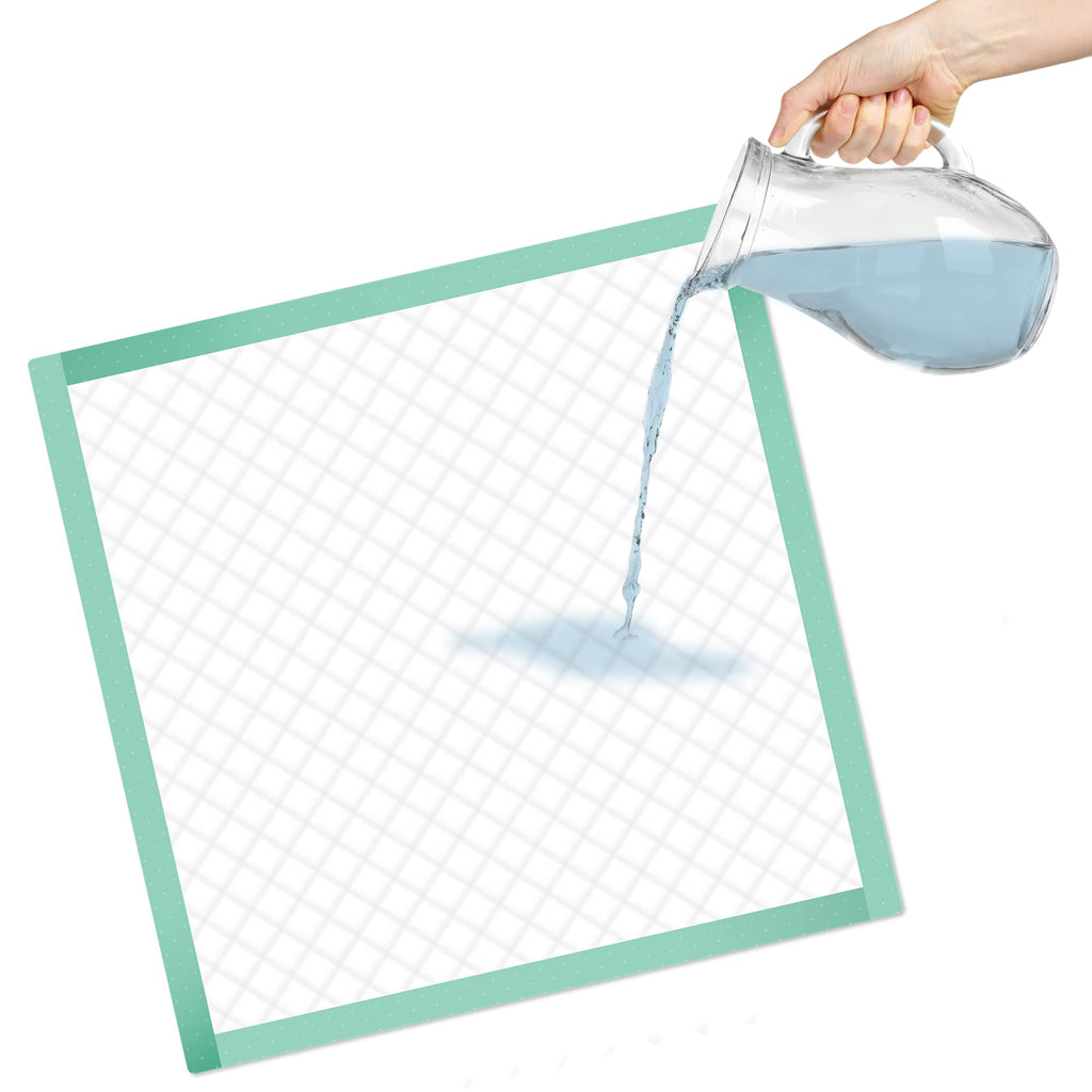 Inspire Ultra 125 Gram Extra Large Super Absorbent Bed Pads for Incontinence Disposable 36 x 36 in. | MAX Absorbent with Polymer Incontinence Bed Pads Liner Chucks Pads Disposable Puppy Pad Large