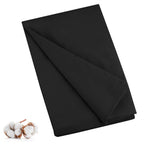 PEASUG 100% Cotton Muslin Fabric, 59 Inch X 5 Yards Muslin Linen Fabric by The Yard, Medium Weight Draping Fabrics Suitable for Sewing Embroidery, Garments, Crafts Material-Black
