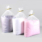 Zcintert Clear Cello Cellophane Treat Bags, 50 Pcs - 15.7" x 19.7"(2mils), Plastic Gift Bags for Candy, Party Favor, Cookies, Candies Packaging, with 4” Twist Ties