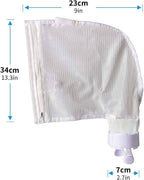 Spa Part Nylon Mesh Pool Cleaner All Purpose Bag - Fits Polaris 280, 480 Cleaner - Zippered K13 K16 (2)