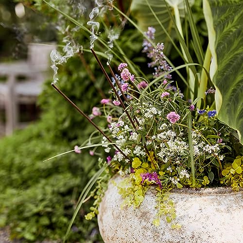 Natural Mosquito Repellent - 100 USA-Made Yard Sticks - Gnats Repellent - Fly Sticks - Farm Raised Candles - Outdoor Mosquito Control/Mosquito Repellent Outdoor Patio Mintronella Incense