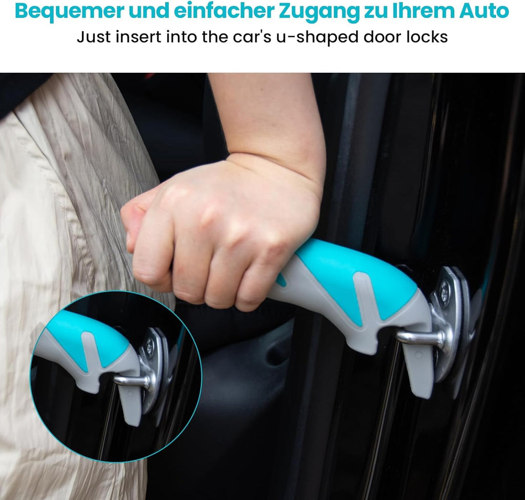 MOSKESON Car Assist Door Handle for Elderly: Portable Bar Car Support Handle for Seniors & Handicap - Standing Mobility Safety Tip Auto to Help Get Out