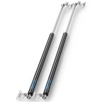 ARANA Gas Struts 28 inch 100lb with Brackets (2 Pack) - Heavy Duty Lift Support for RV Bed Hatch & Storage Box Lid - Hydraulic Spring Shocks for Camper Bed, Cellar Door, Food Truck Window