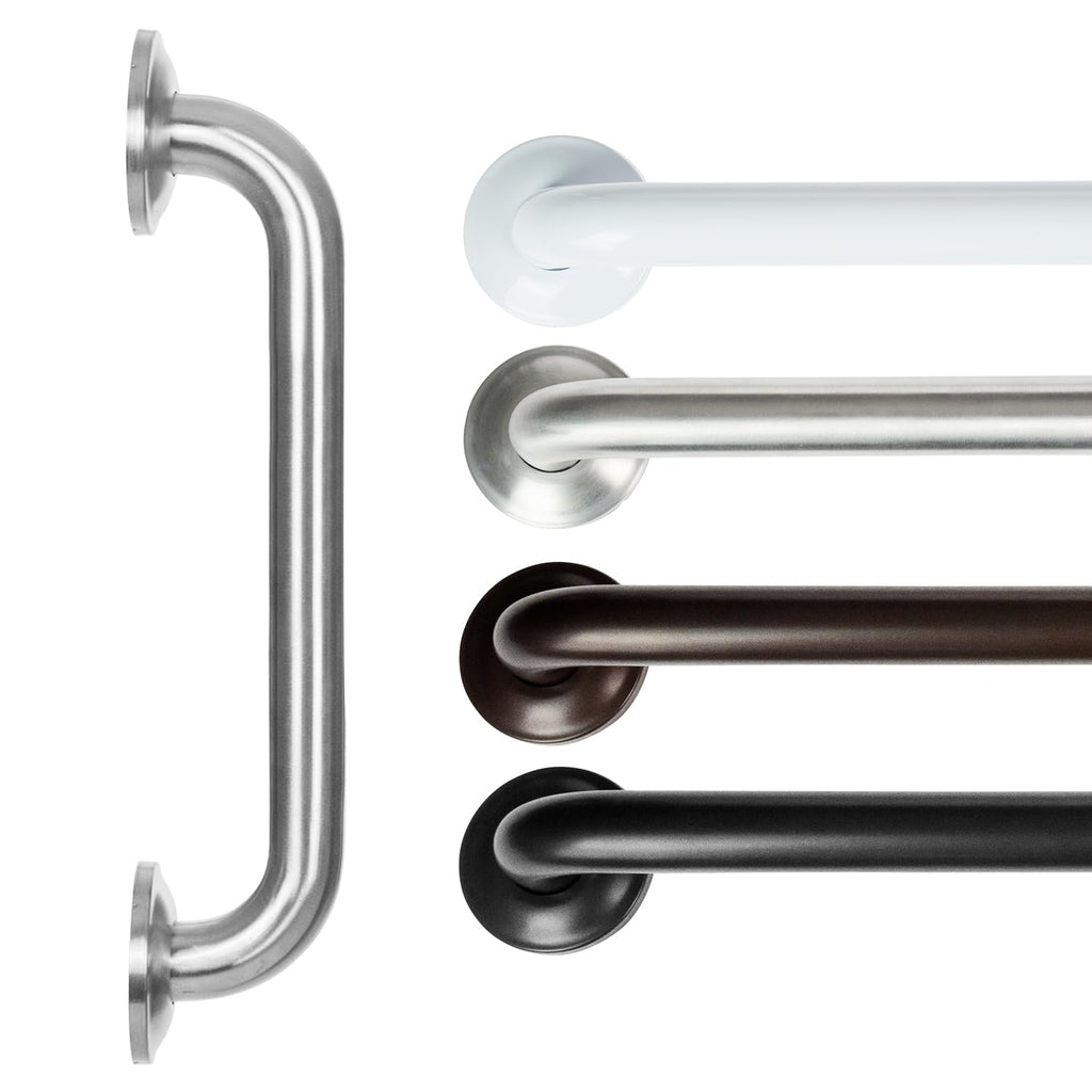 Vive Grab Bar for Bathtubs and Showers - Handicap Bathroom Safety Handrail for Elderly - Wall Senior Rail Handle for Tub, Toilet, Bath